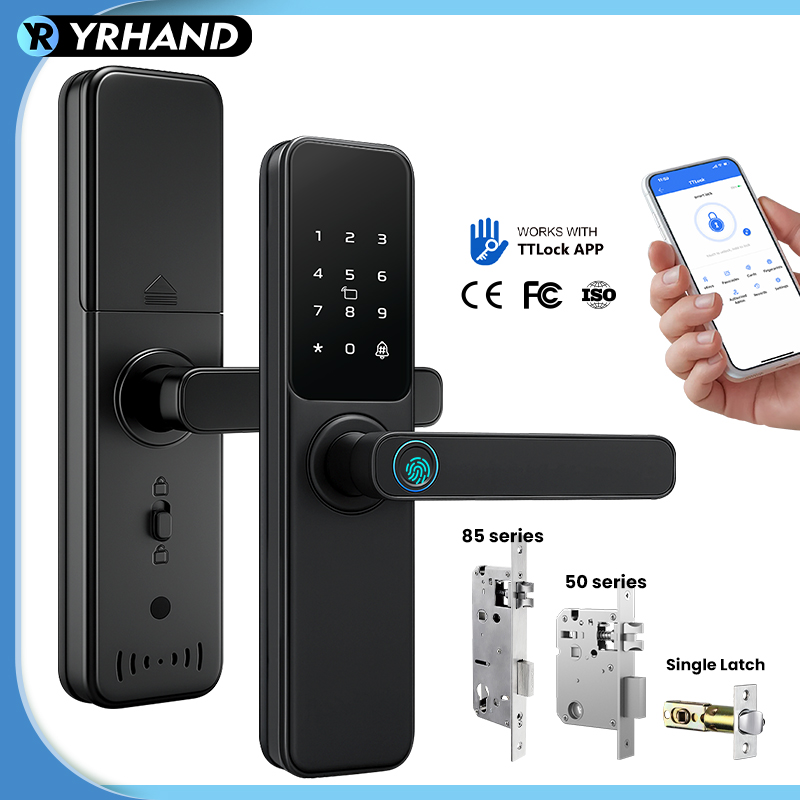 Smart Garden Door Lock - Aplikacja Bluetooth TTLock, zamek na odcisk