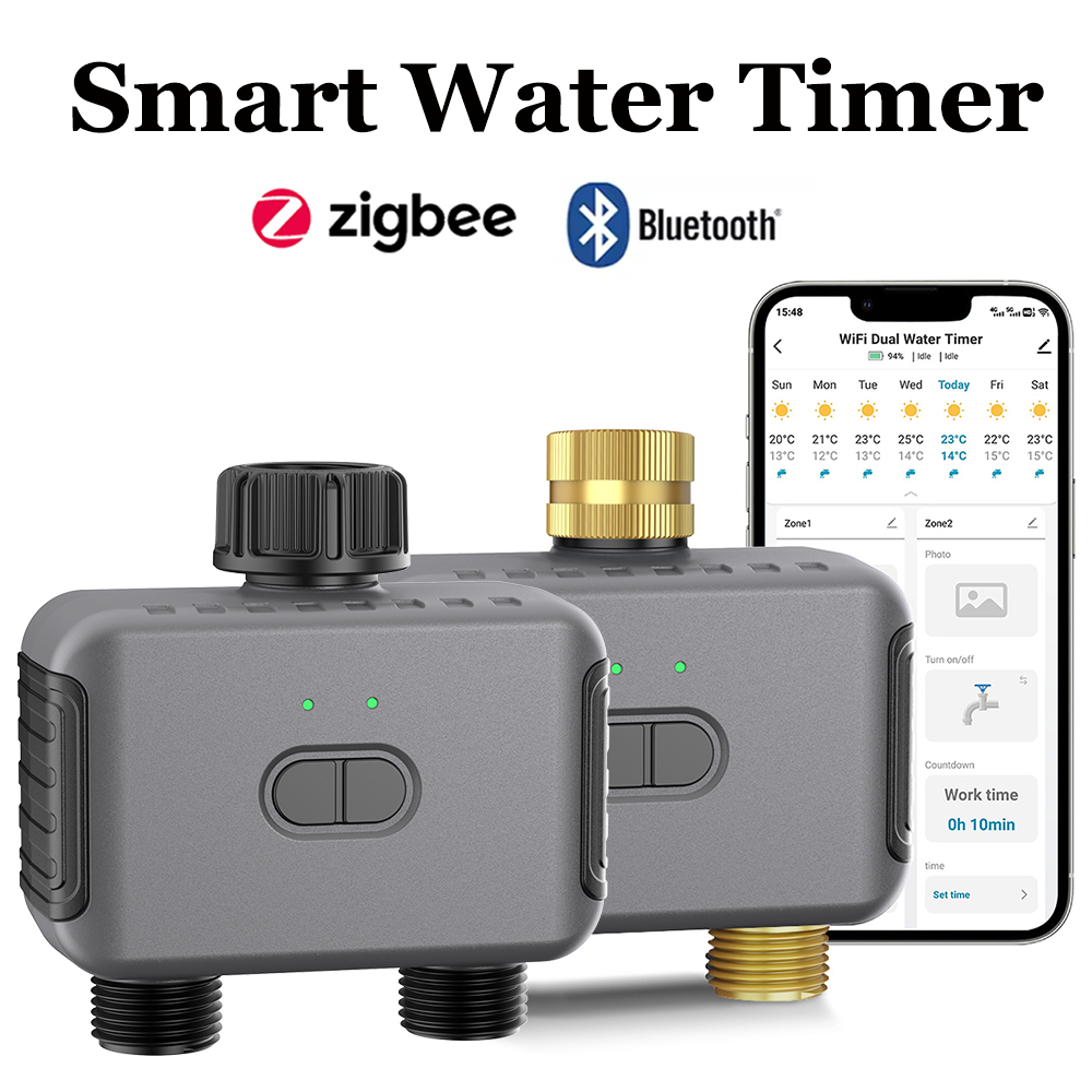 Smart Garden Irrigation - Inteligentny programator nawadniania Tuya Zigbee/BT, automatyczny