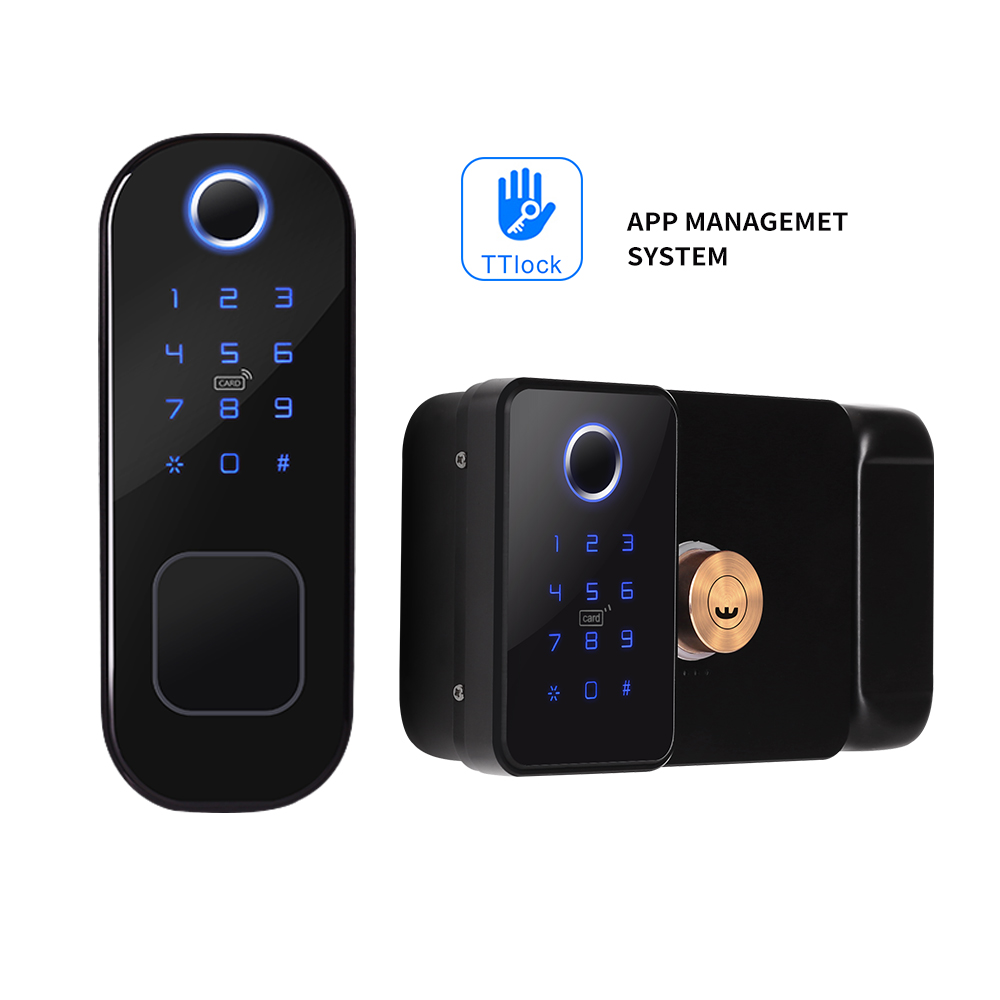 Smart Garden Door Lock - Aplikacja TTLOCK Zewnętrzny inteligentny zamek Dwustronny