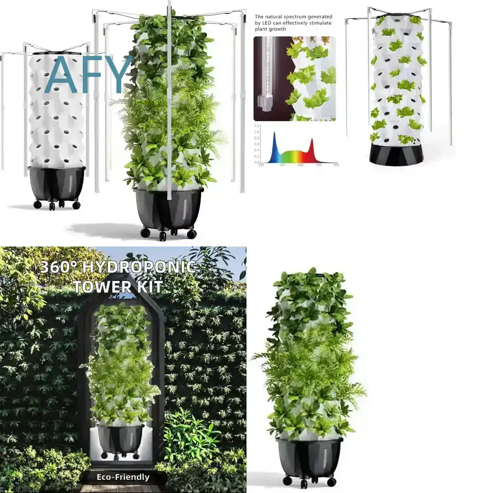 Smart Garden Vertical - HydroBlue Pionowy System Hydroponiczny do Inteligentnego