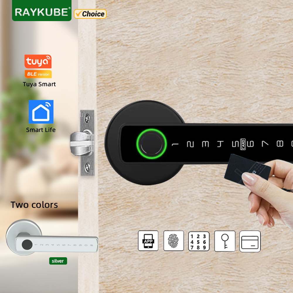 Smart Garden Door Lock - RAYKUBE M5 Tuya BLE Inteligentny Zamek
