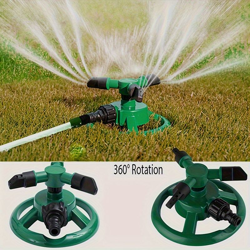Smart Garden Irrigation - 360 ° Automatyczna dysza obrotowa o