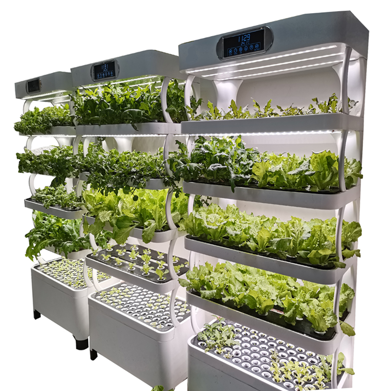 Smart Garden Vertical - Inteligentny, niskobudżetowy, wewnętrzny, pionowy ogród hydroponiczny,