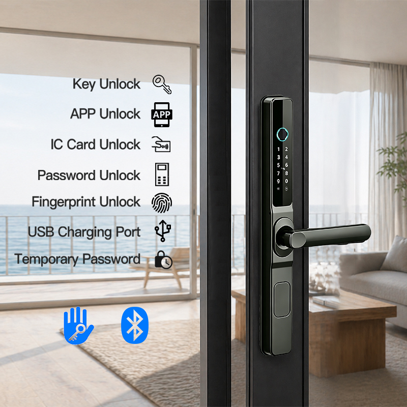 Smart Garden Door Lock - Inteligentny zamek TTLock App obsługuje odcisk