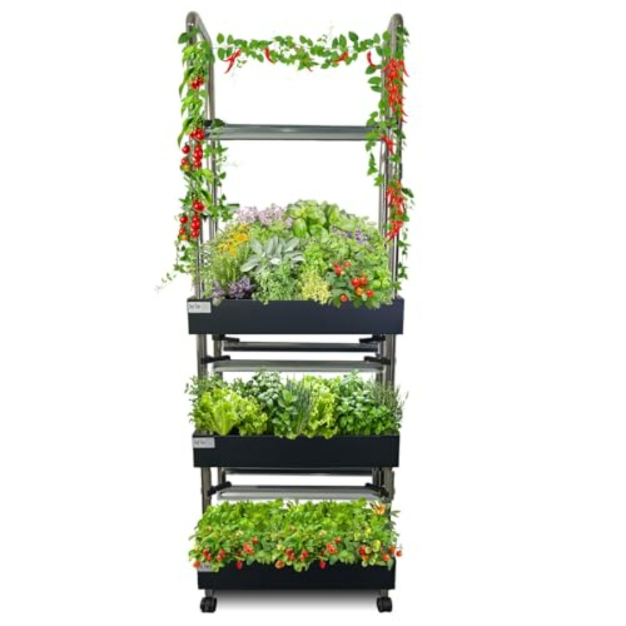 Smart Garden Vertical - System hydroponiczny do uprawy roślin w