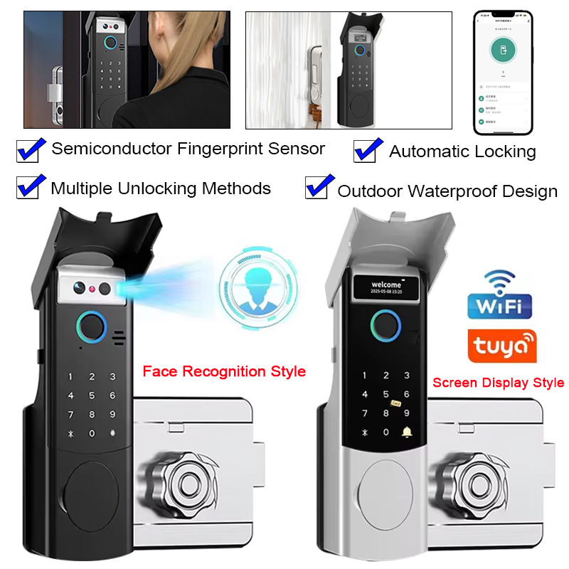 Smart Garden Door Lock - Inteligentny zamek do drzwi Tuya Wifi