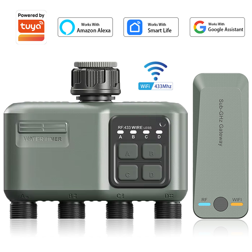Smart Garden Irrigation - Programowalny sterownik nawadniania z 4 wyjściami