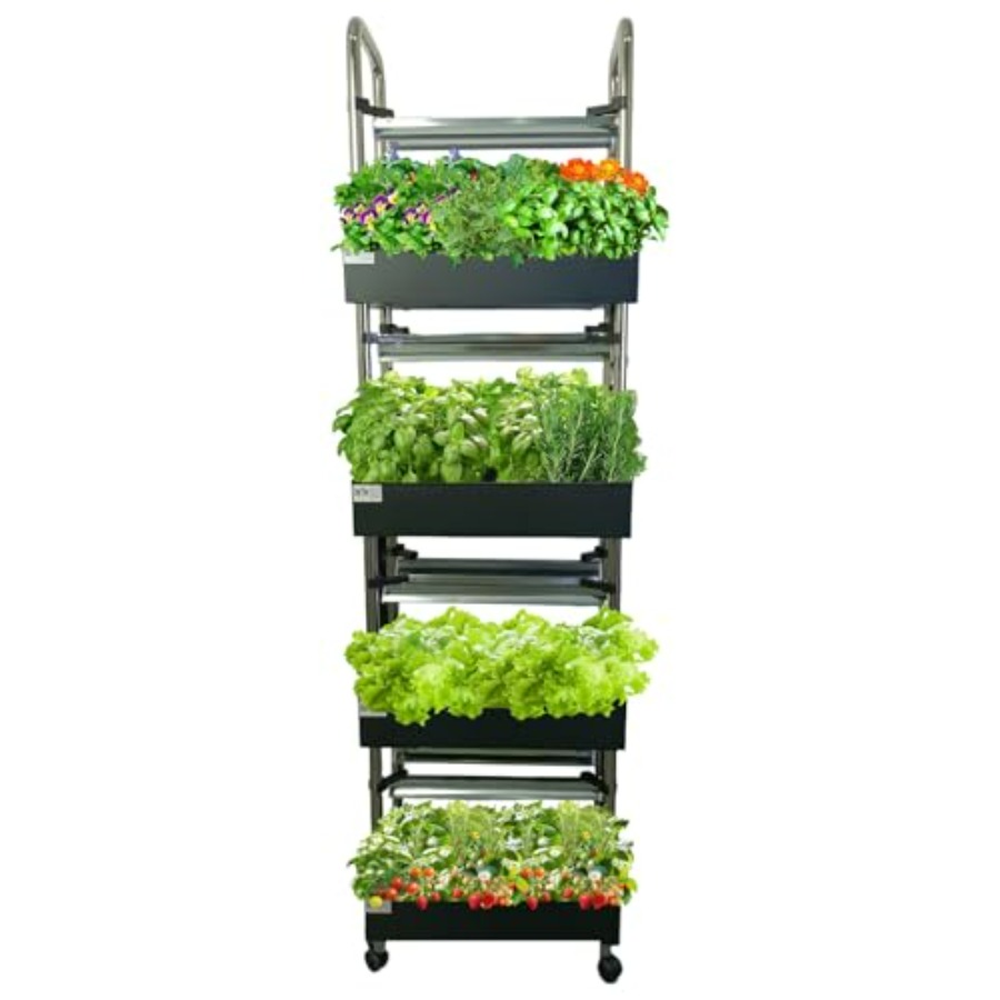 Smart Garden Vertical - System hydroponiczny do uprawy roślin w