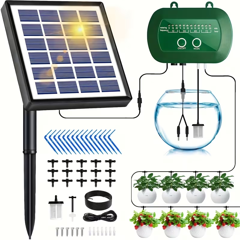 Smart Garden Hose - Solarny automatyczny zestaw do podlewania ogrodu,