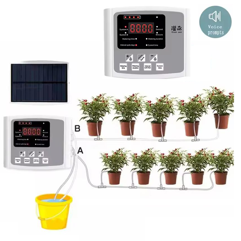 Smart Garden Irrigation - Automatyczny system nawadniania solarnego do ogrodu,