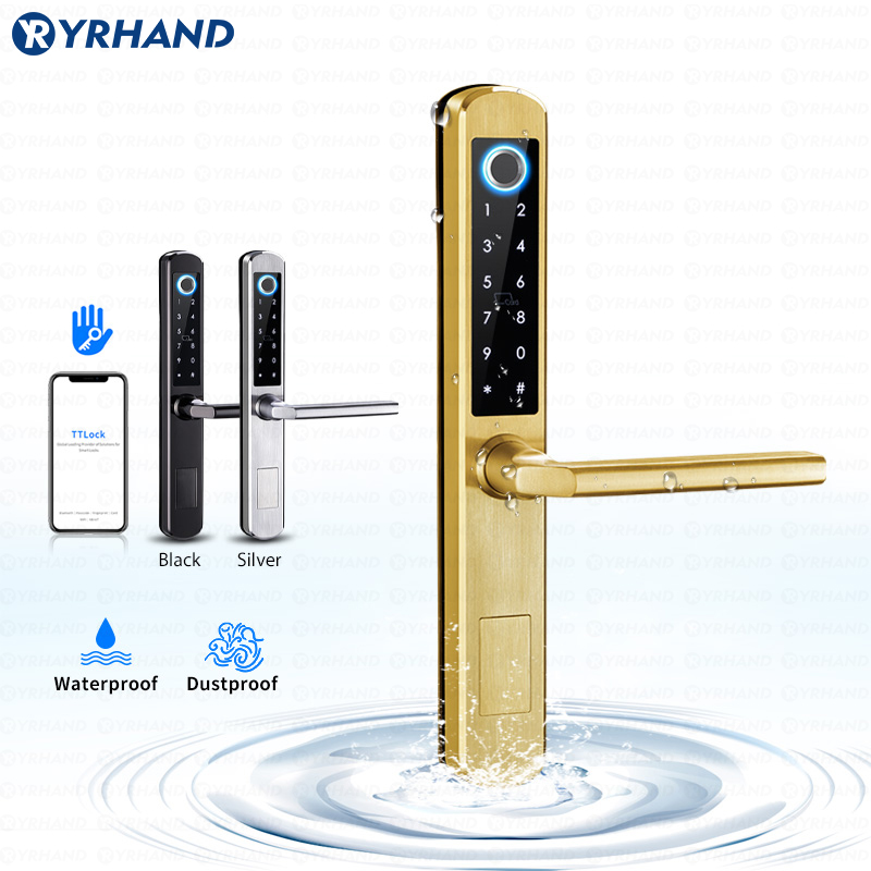 IP66 Złota stal nierdzewna Prz – Smart Garden Door Lock recenzja i cena