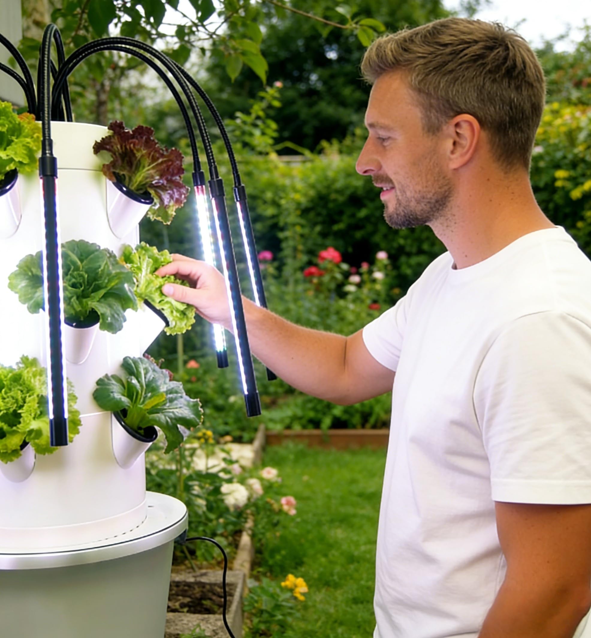Pionowy system hydroponiczny d – Smart Garden Vertical recenzja i cena