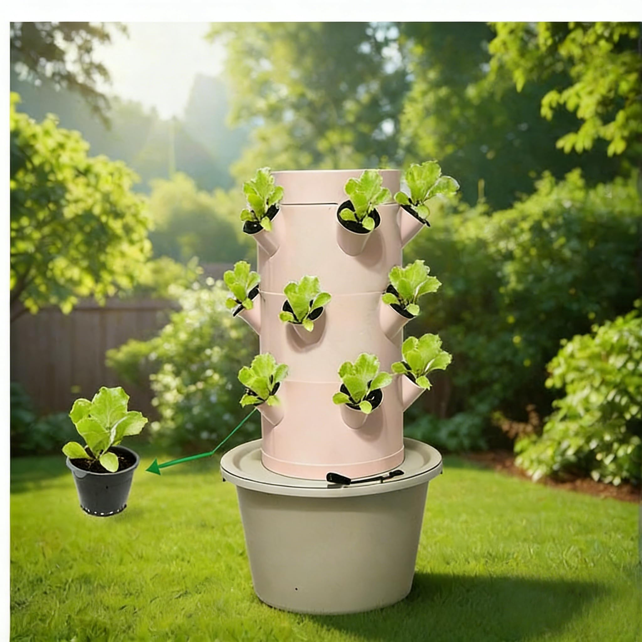 Pionowy system hydroponiczny d – Smart Garden Vertical recenzja i cena