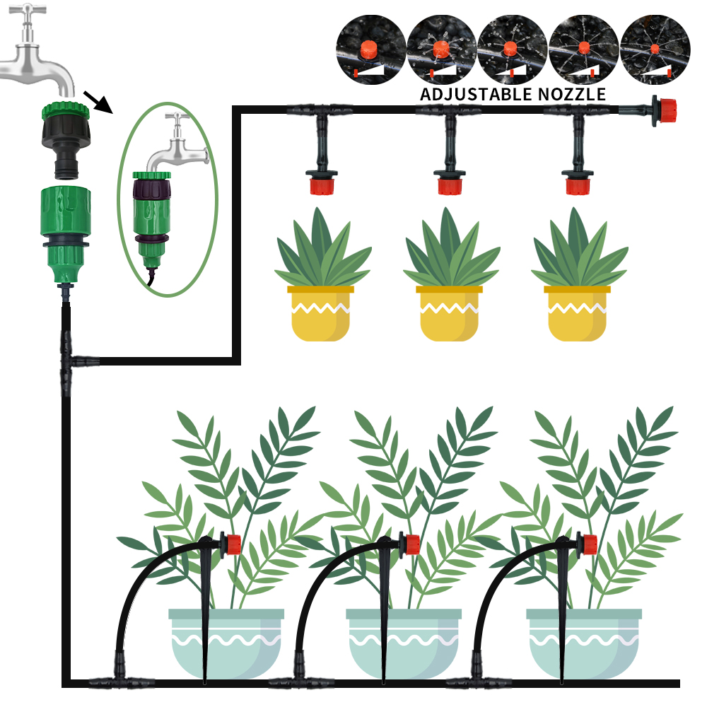Z mikrootworami System nawadni – Smart Garden Hose recenzja i cena