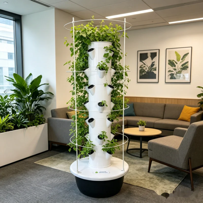 9-poziomowa aeroponiczna hydro – Smart Garden Vertical recenzja i cena