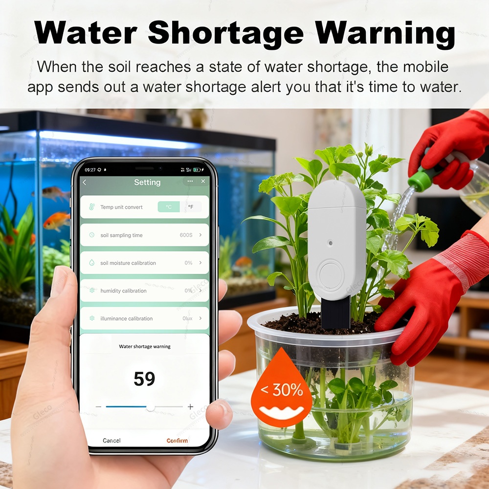 Czujnik Zigbee do pomiaru żyzn – Smart Garden Irrigation recenzja i cena