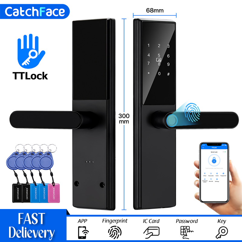 Zamek do drzwi z czytnikiem li – Smart Garden Door Lock recenzja i cena