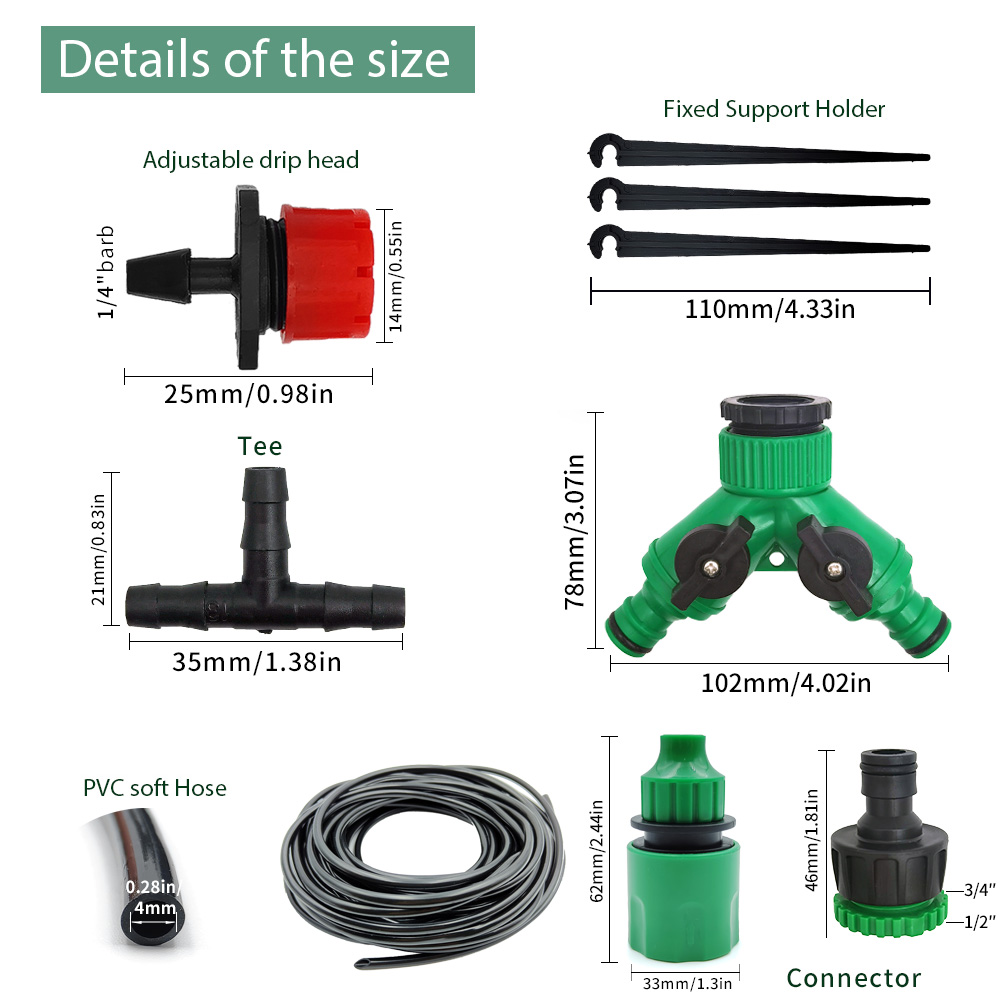 Szklarnia 15M-30M System nawad – Smart Garden Hose recenzja i cena