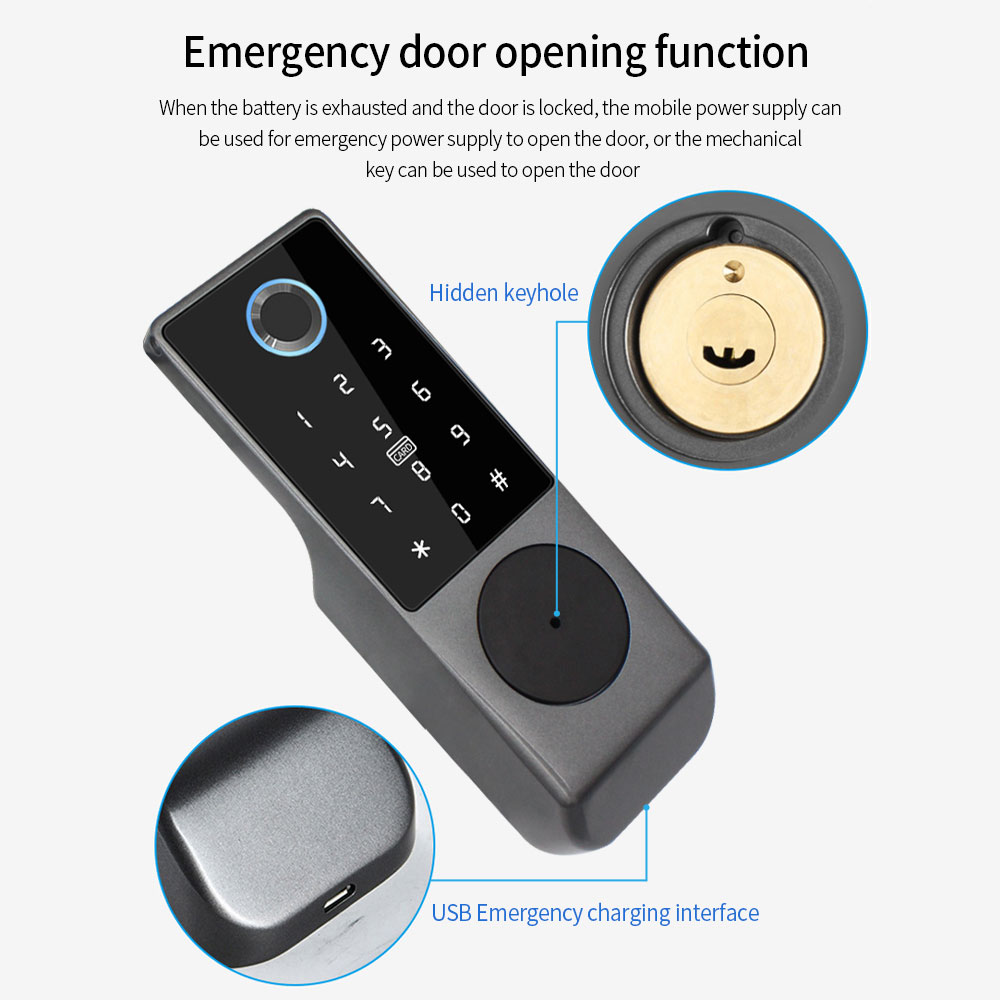 Inteligentny zamek do drzwi TU – Smart Garden Door Lock recenzja i cena