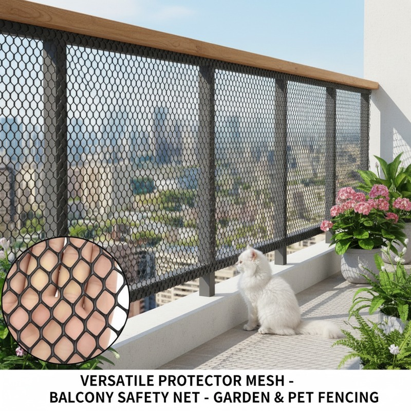 Plastikowa siatka druciana 1mx – Smart Garden Fence recenzja i cena