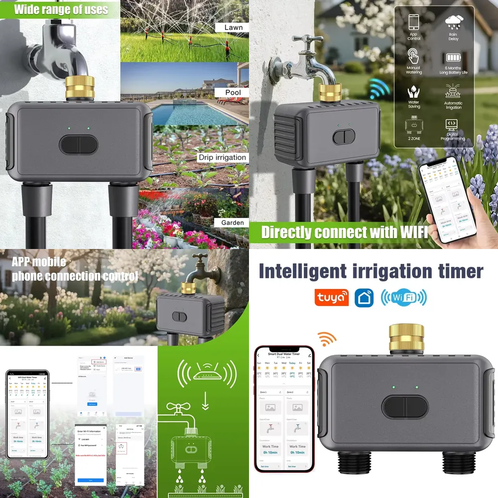 WAP01 WiFi Sterowanie Aplikacj – Smart Garden Irrigation recenzja i cena