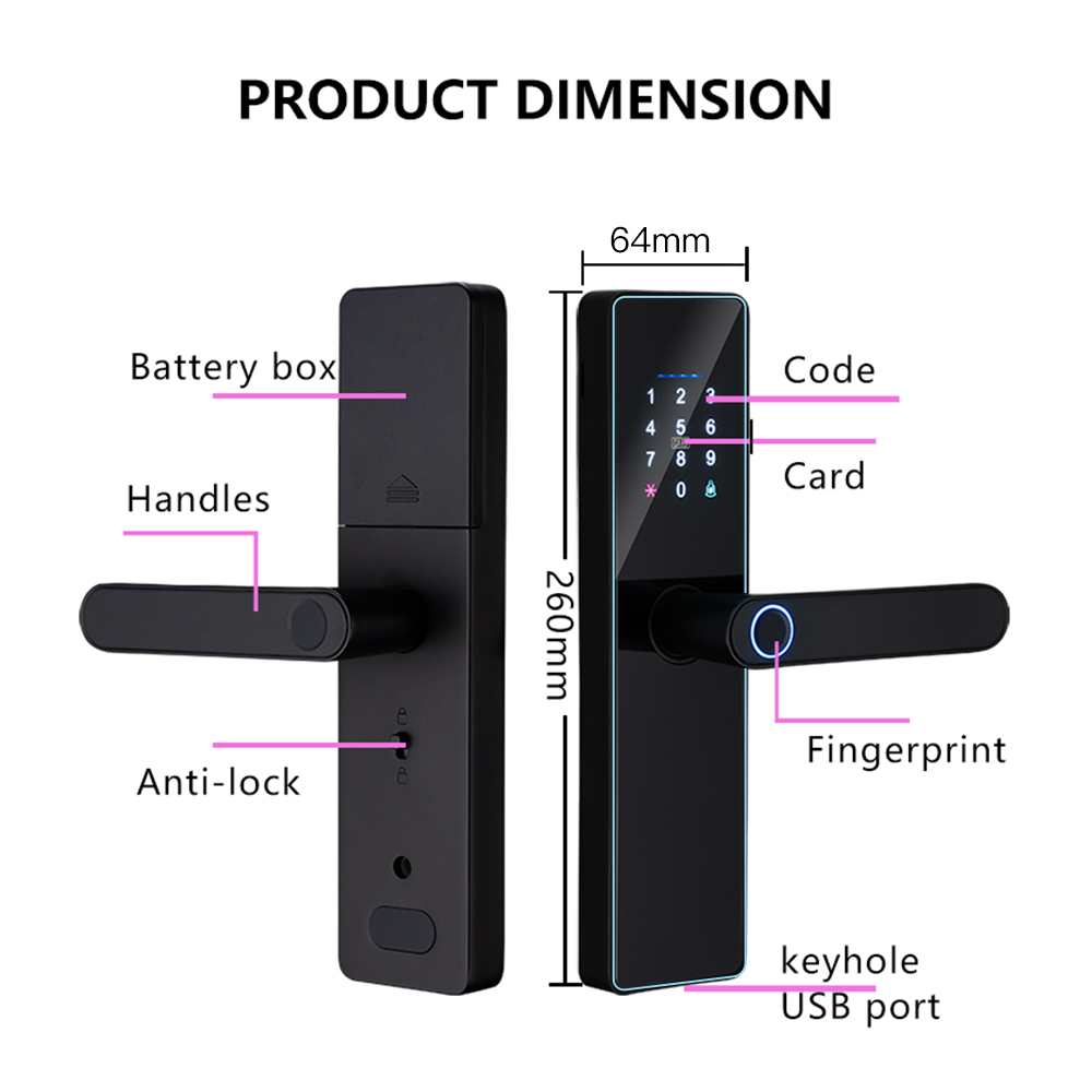 Inteligentny zamek do drzwi 20 – Smart Garden Door Lock recenzja i cena