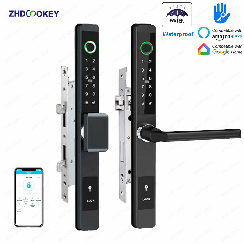ZHDCOOKEY Biometryczny Cyfrowy – Smart Garden Door Lock recenzja i cena