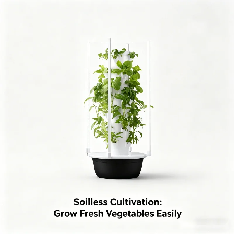 Wieża hydroponiczna SpaceTree  – Smart Garden Vertical recenzja i cena