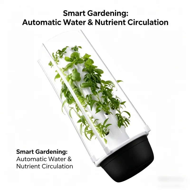 Wieża hydroponiczna SpaceTree  – Smart Garden Vertical recenzja i cena