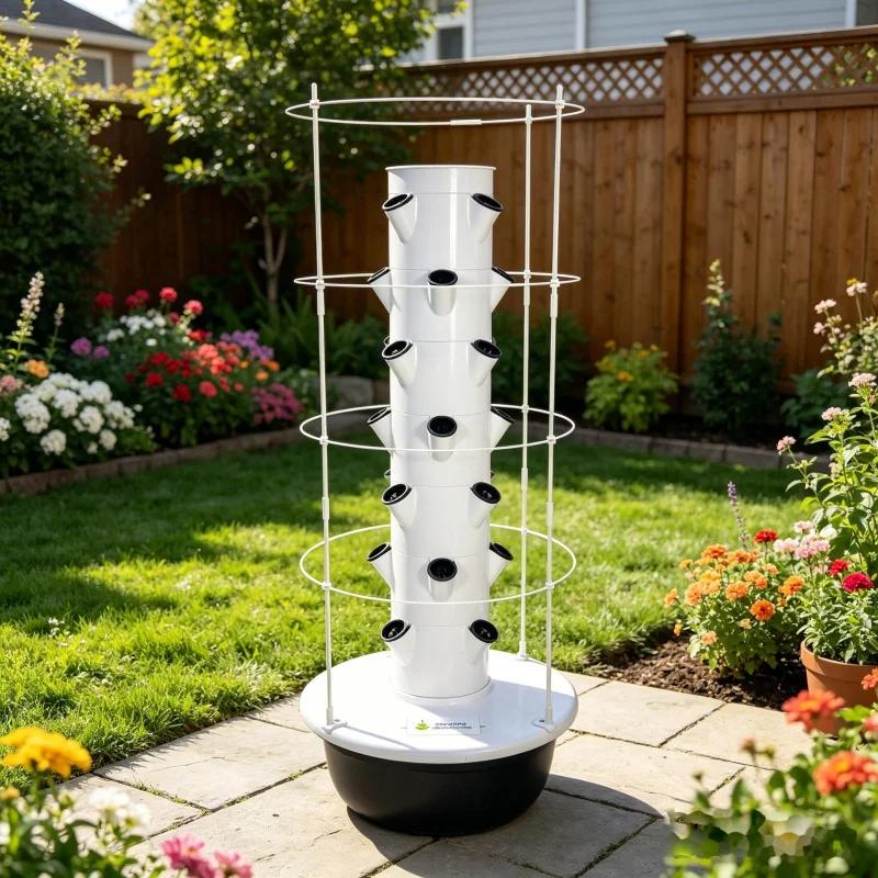 5-poziomowa pionowa hydroponic – Smart Garden Vertical recenzja i cena