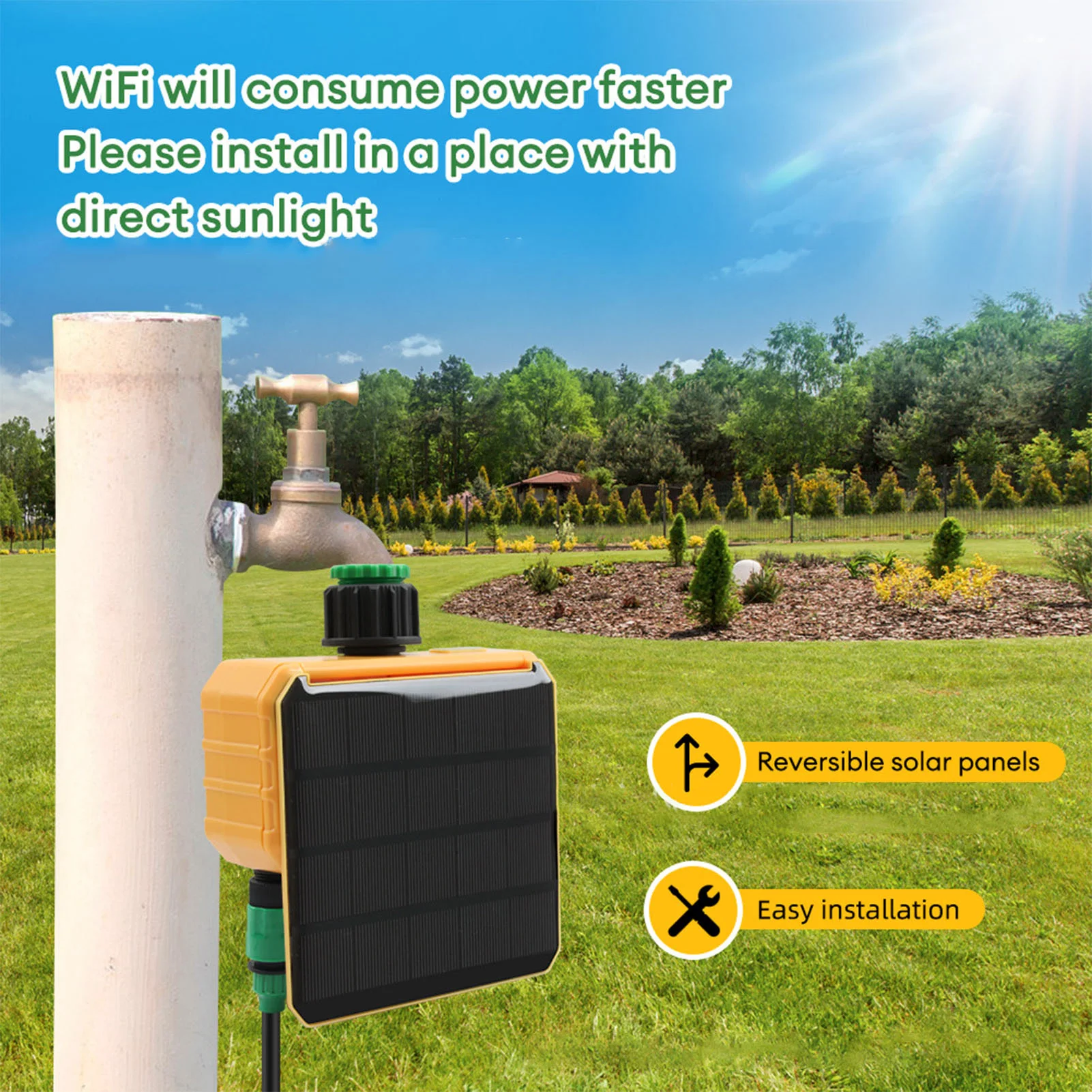 Solarny inteligentny timer do  – Smart Garden Irrigation recenzja i cena
