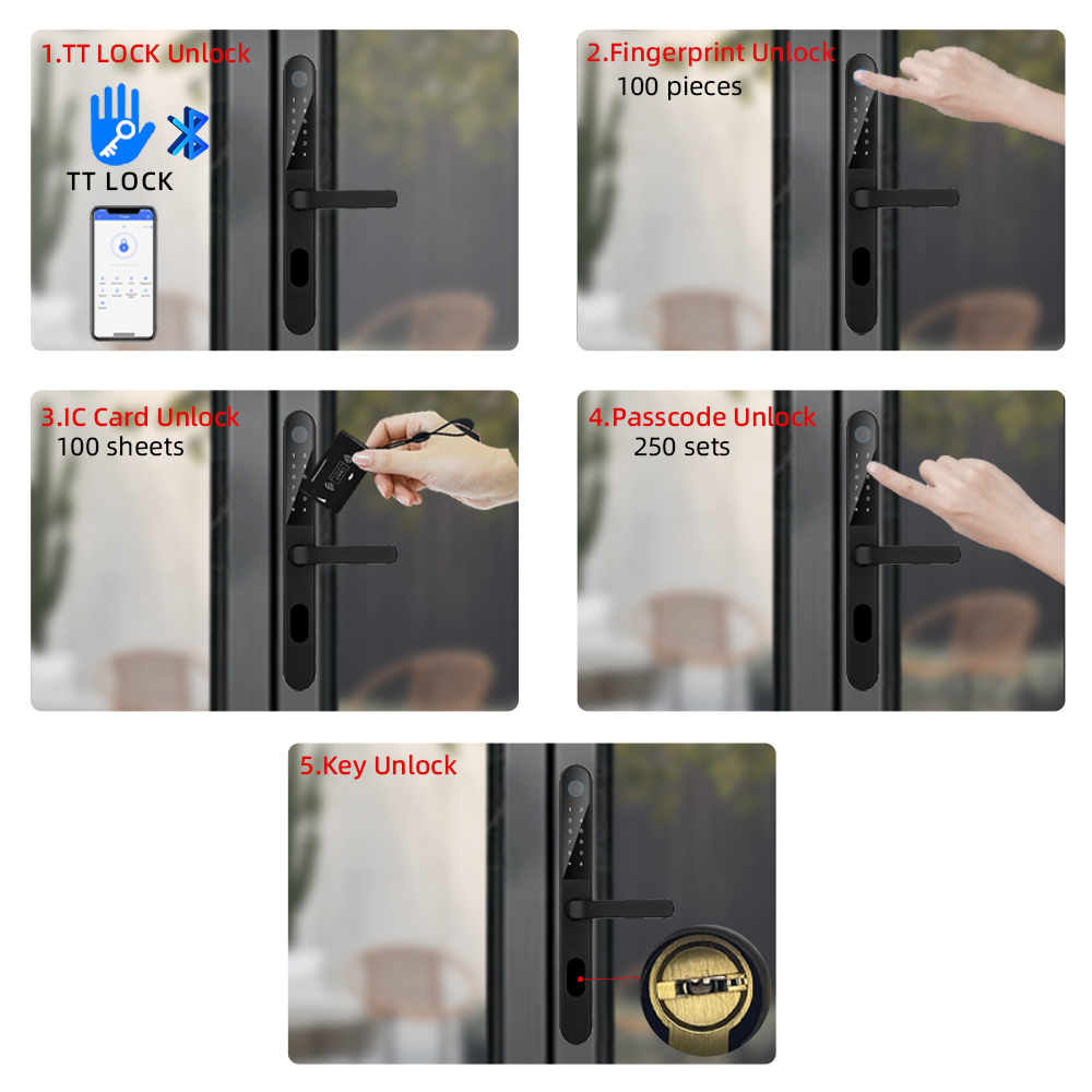 RAYKUBE DQ09 IP68 wodoodporna  – Smart Garden Door Lock recenzja i cena