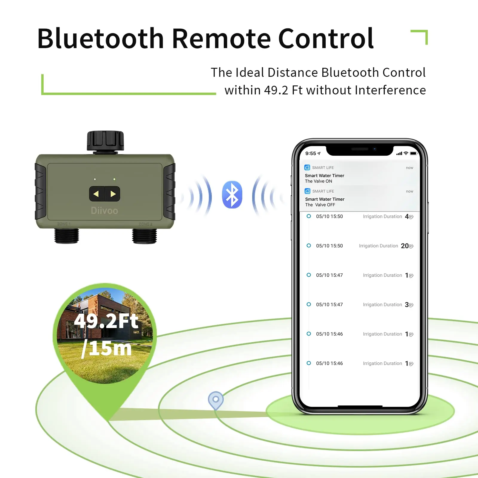 Diivoo Sterownik Nawadniania z – Smart Garden Hose Timer recenzja i cena